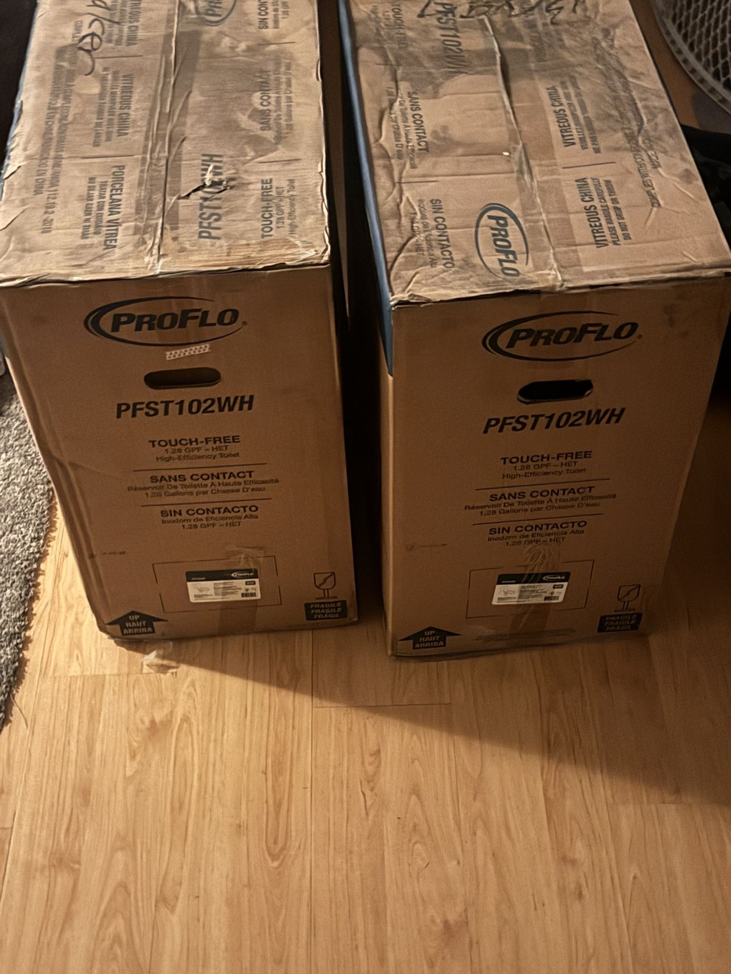 Proflo Toilets With Touch Free Flush