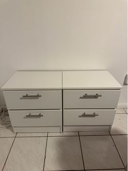 White night stand