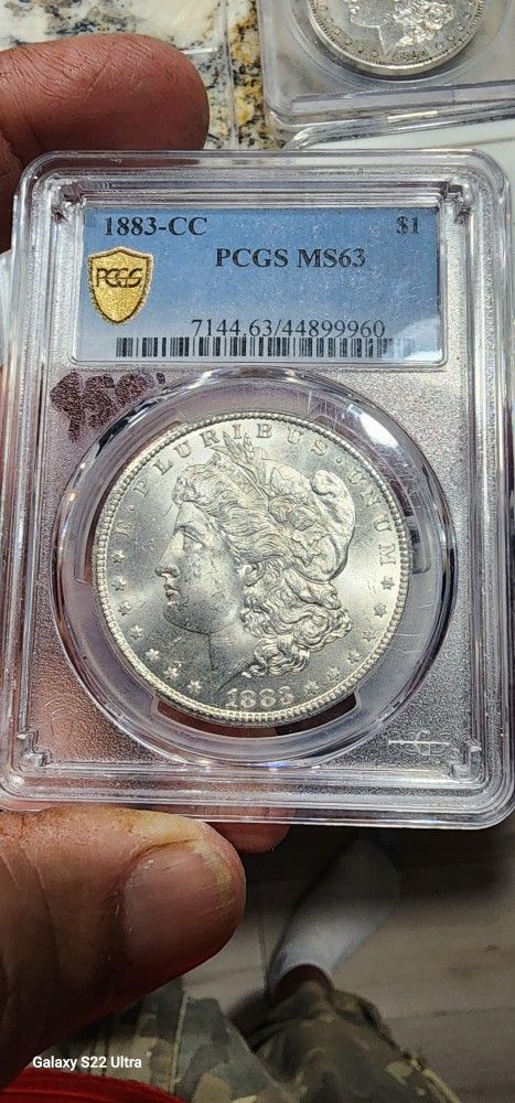 1883 CC MS63 Morgan Silver Dollar