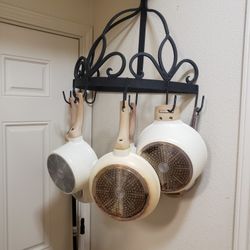 Hanging Pot Holders Rack