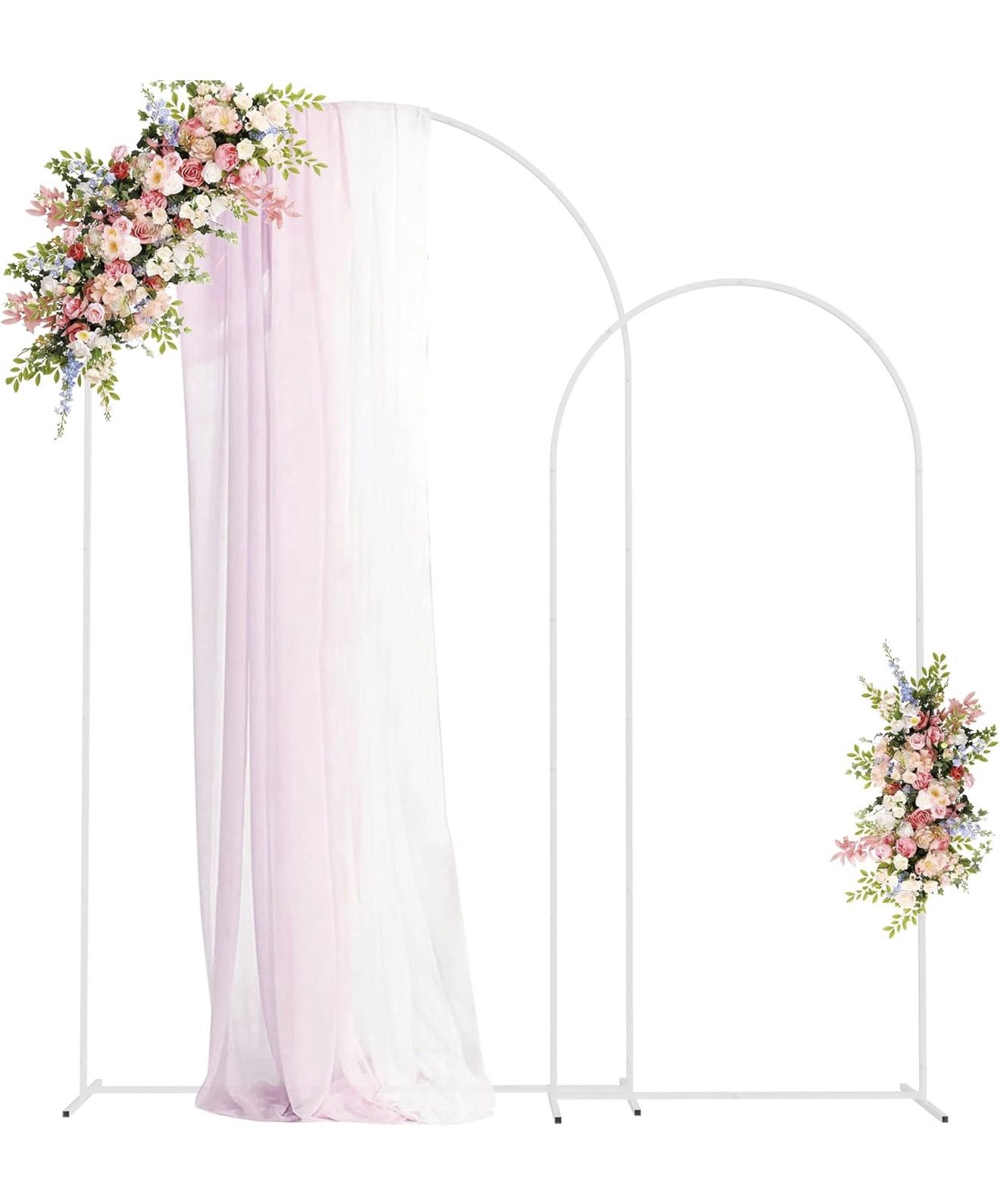Metal Arch Backdrop Stand Set of 2
