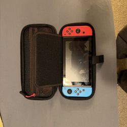 Nintendo Switch With Carrying Case