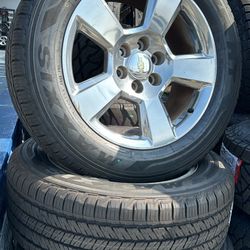 WHEELS OEM 20” STOCK CHEVY GM