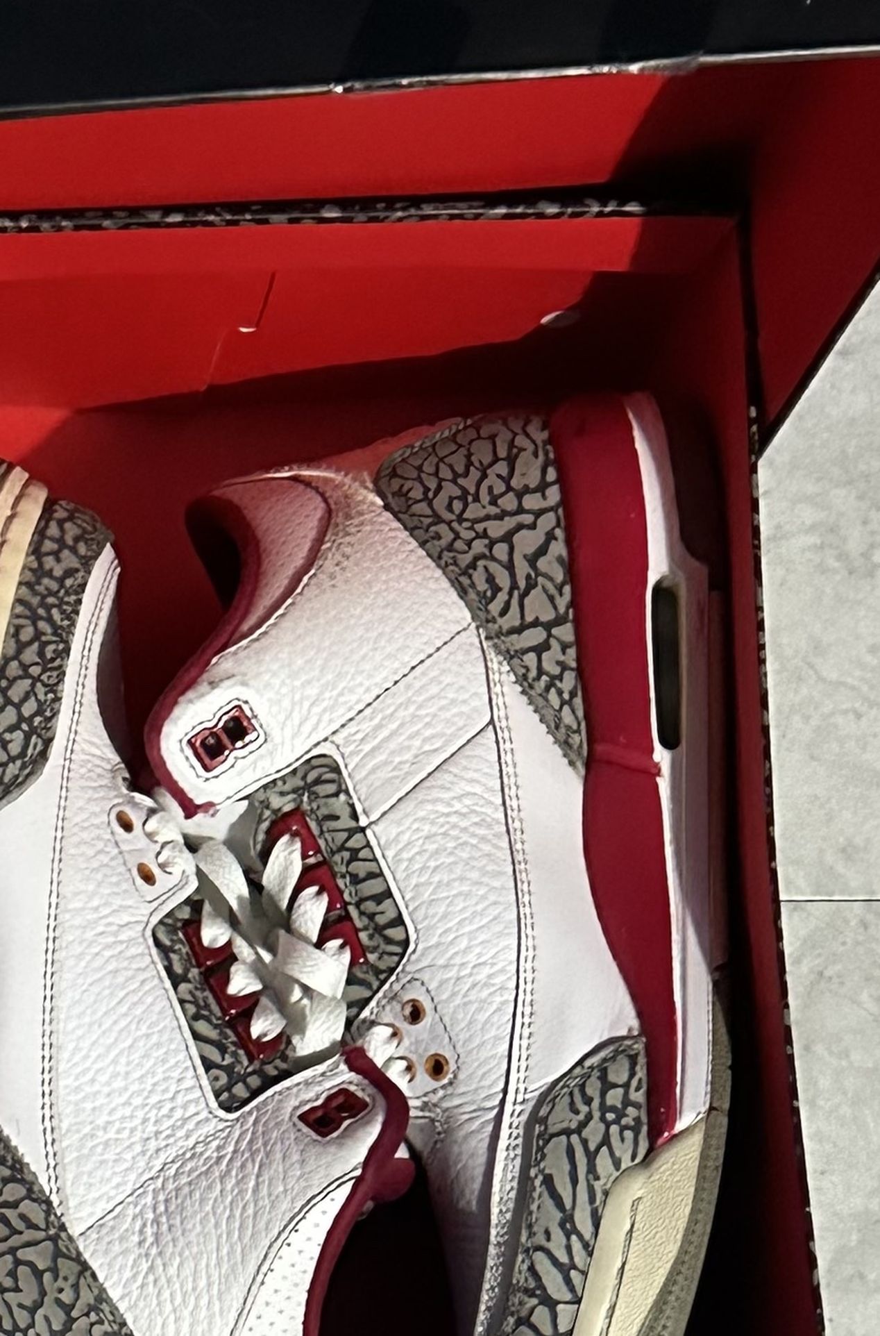 Jordan 3 cardinal