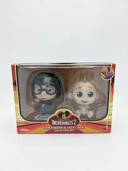 Hot toys cosbaby edna and jack jack incredibles 2