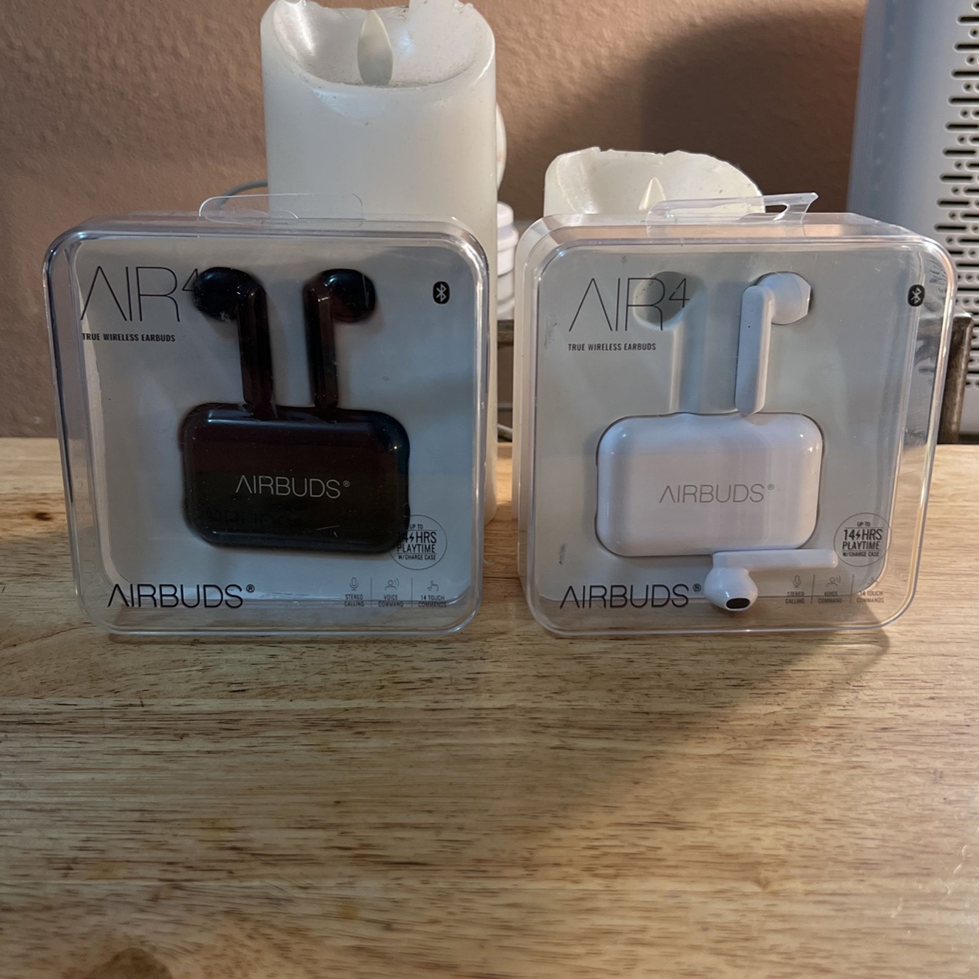 Air 4 True wireless Earbuds 14 Hr Playtime $20 Each Firm More Available C My Page Over 100 Items Ty