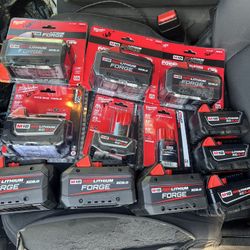 Milwaukee Batteries And Other Items And Tools Check My Page 