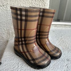 Girls Burberry Rain Boots 