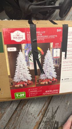 Christmas Tree- Artificial Snow White 7ft.