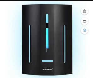 KAPAS Indoor 18W Wall Sconce PEST Glue Trap Electric Control System Blue Light Trap with 3 Glue Paper, Bug Zapper and Insect Killer with UV Light for