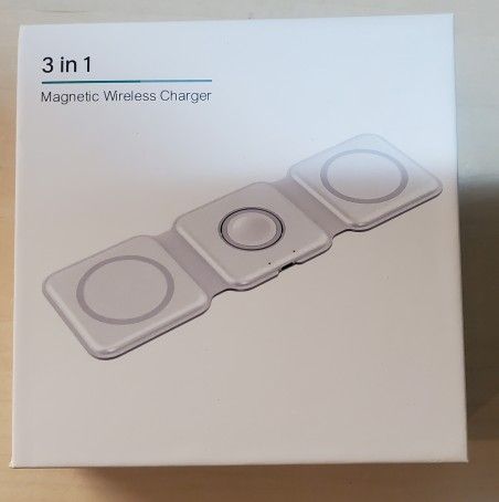 New 3 In 1 Magnetic Wireless Charger