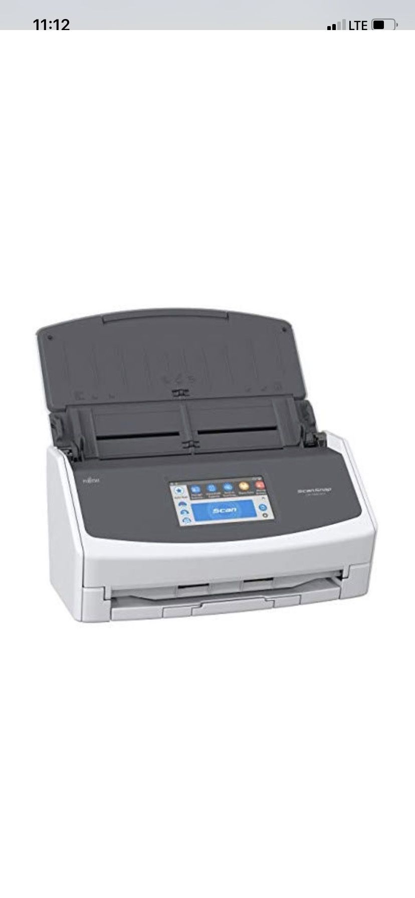 Fujitsu ScanSnap iX1500 Color Duplex Document Scanner with Touch