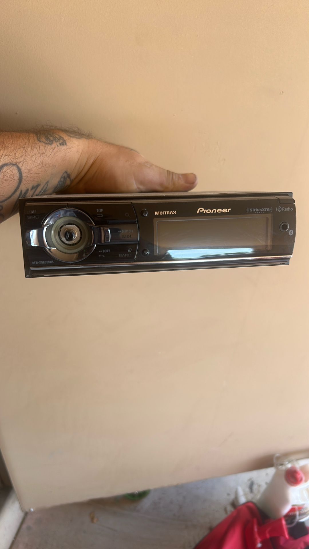 Pioneer Deck Used Missing Knob