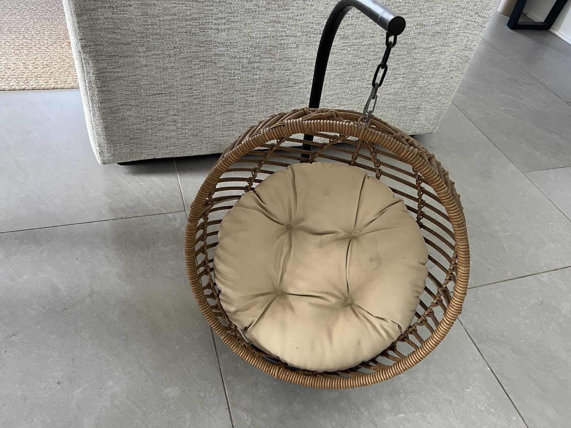 Boho Swinging Cat Chair