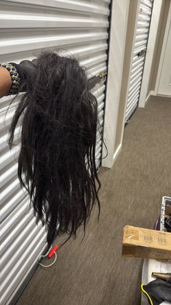 Black Long Hair Wig - great for costume