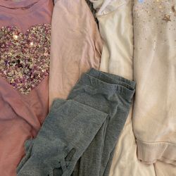 14 Girl Clothes Shirts Leggings Sweatshirt