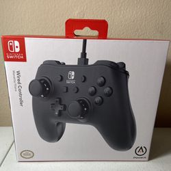 Nintendos Switch Wired Controller - Black