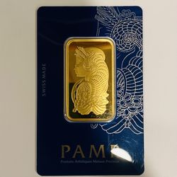 1oz  Suisse Fine Gold Pamp