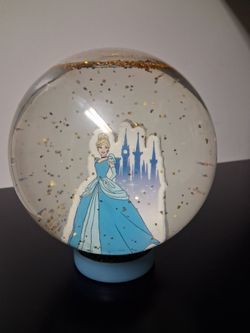 Brand new cinderella snow globe pickup hours 3-8:30 pm rainbow/charleston cash only moving sale