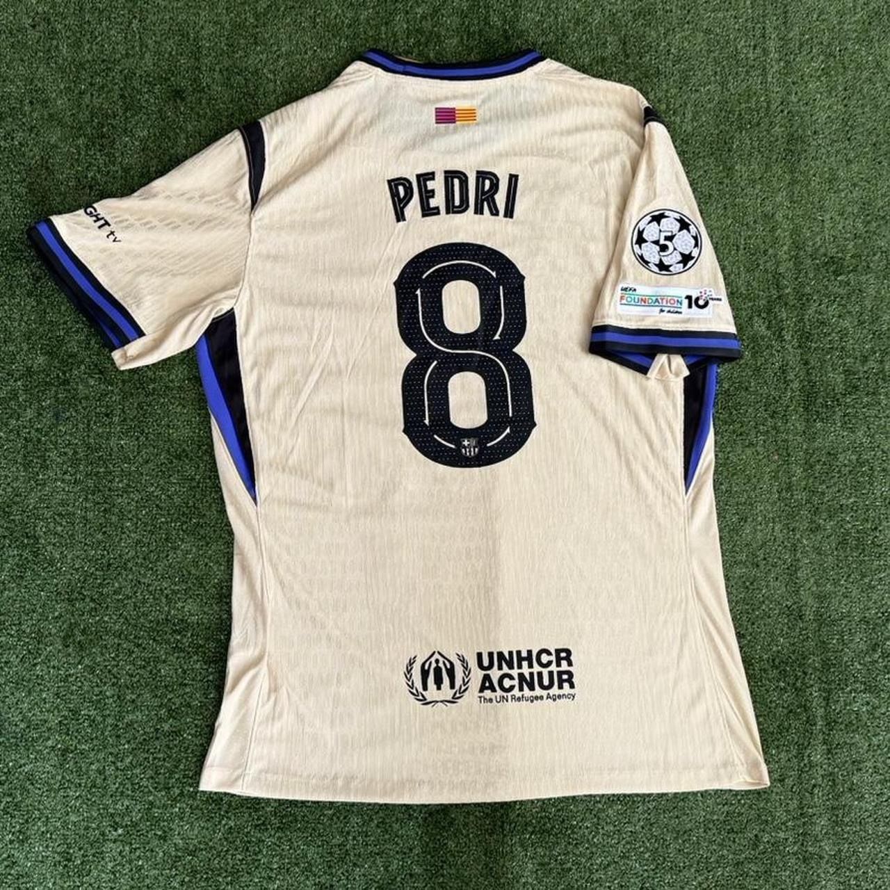 Fc Barcelona 25 / 26 Away Kit Jersey X Kobe #8 Pedri Gonzalez