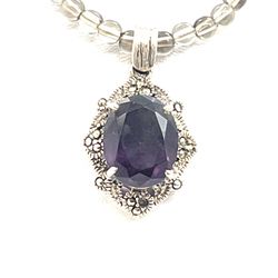 Amethyst Gemstone Necklace 