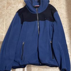 TOMMY HILFIGER ZIP UP HOODIE 
