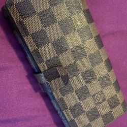LV Sarah leather wallet