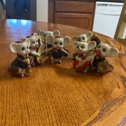 Vintage Glass Mice