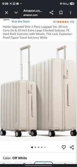2 Piece Luggage Set