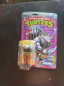 Rocksteady ninja turtles toy