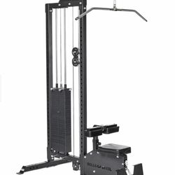 Bells of Steel Lat Pulldown Low Row Machine with 310Lb weight stack 