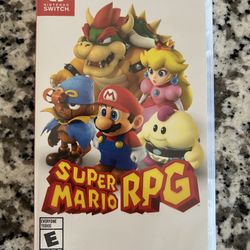 NEW & SEALED Super Mario RPG Nintendo Switch $40 or trade for Nintendo switch games
