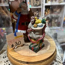 Christmas Coca Cola Music Box 