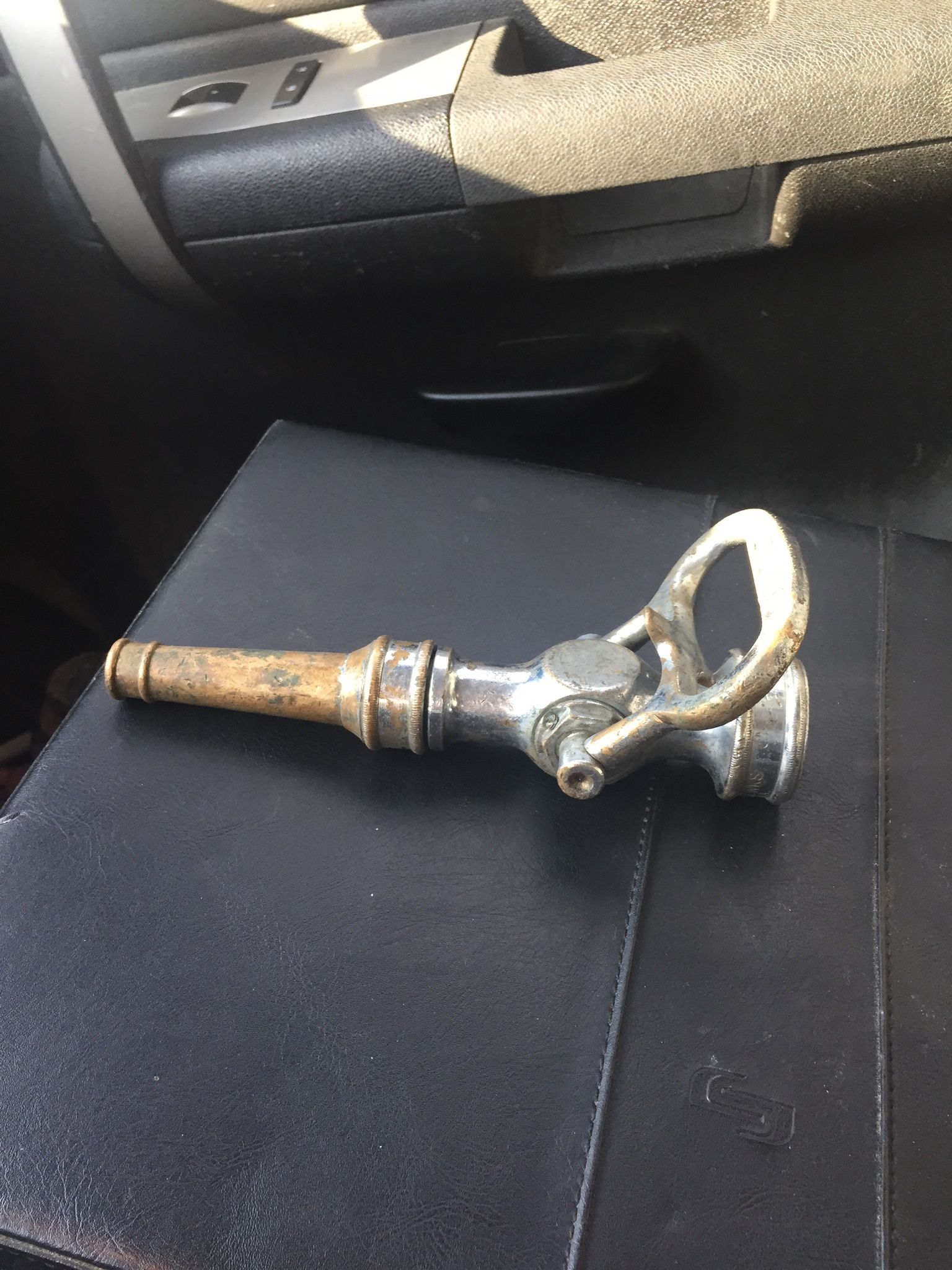 Old Fire Hose Nozzle 