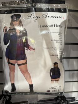 Plus Size Cop Costume 