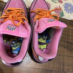 Nike SB Dunk Low Pro x The Powerpuff Girls "Blossom" Sneakers