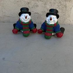 Snowman Stocking Holders