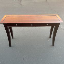 Antique Sofa Table With Drawers