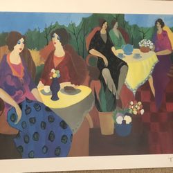 Morning Social by Itzchak Tarkay Seriolithograph
