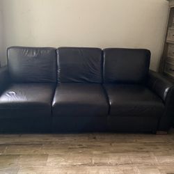 Leather Sofa bed For Sale 