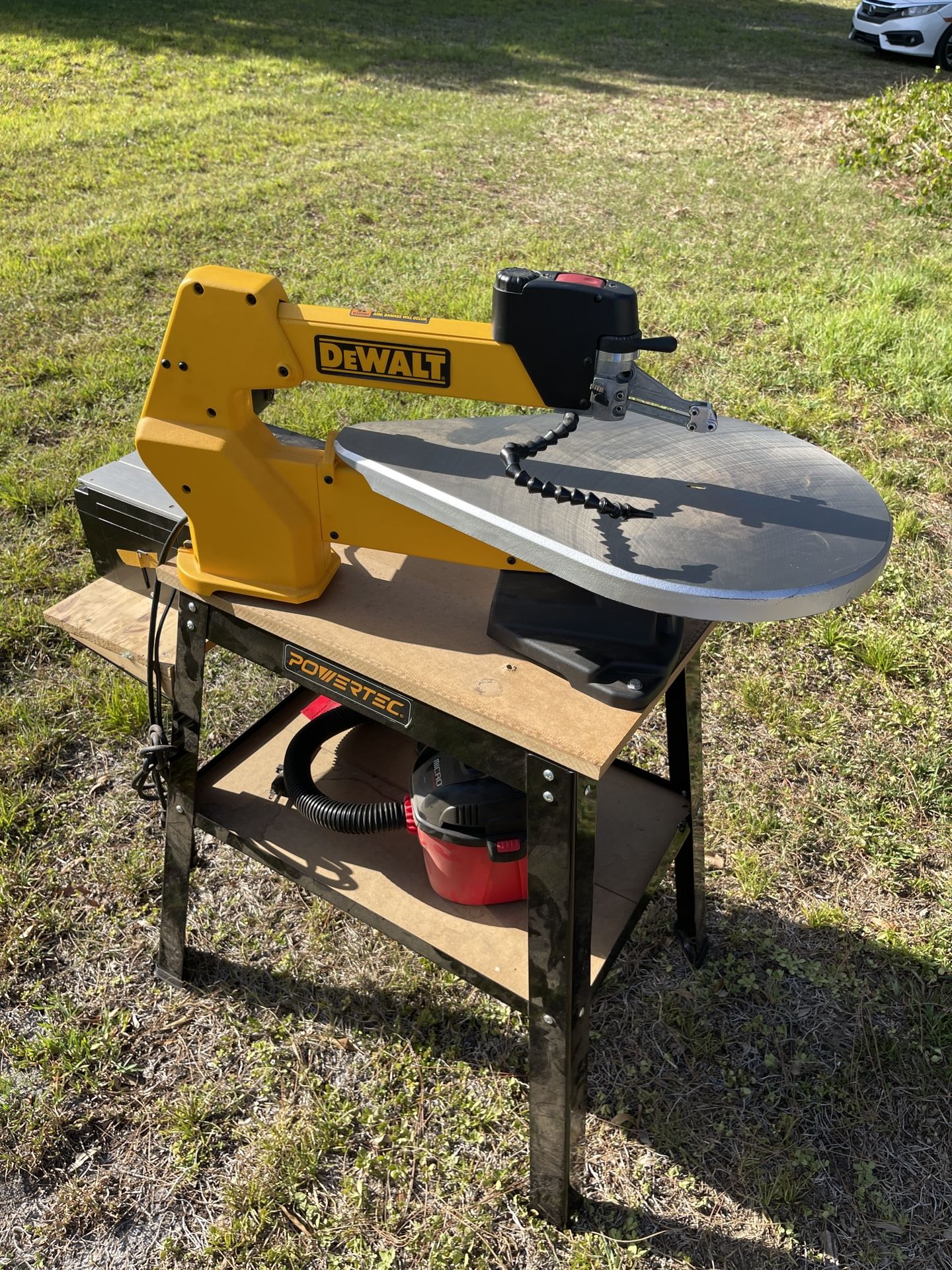 20in Dewalt Scroll Saw + Mini Table Saw