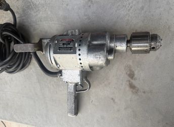 Vintage Black & Decker Type P Industrial Drill – Works – Made in USA