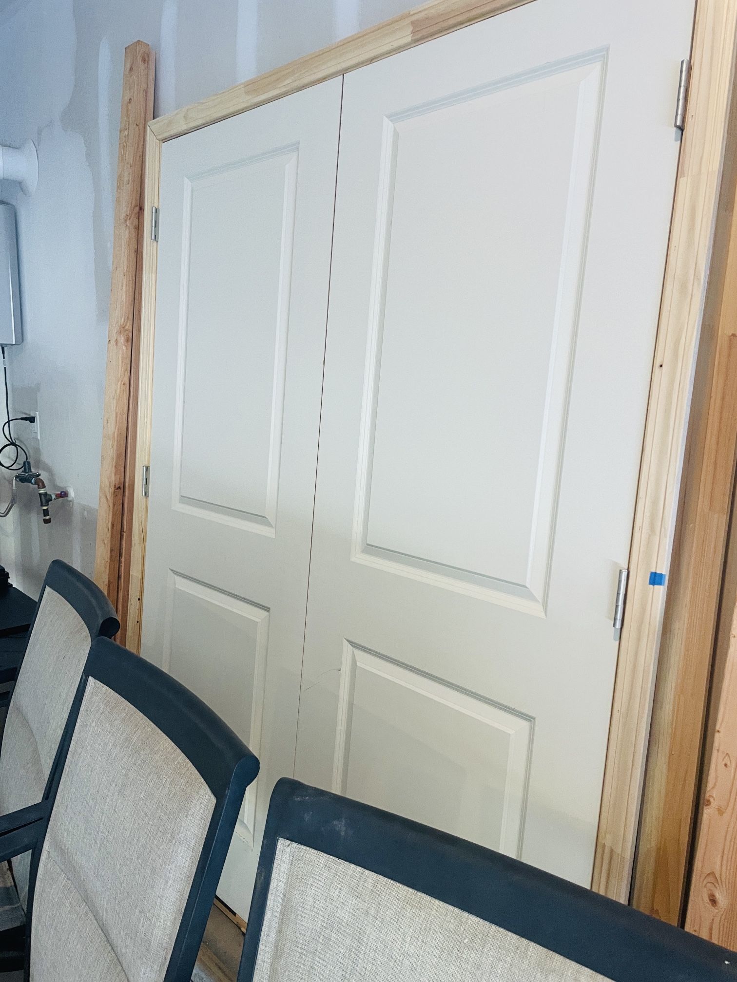 New 2-Panel Door with Frame 30”80”4”