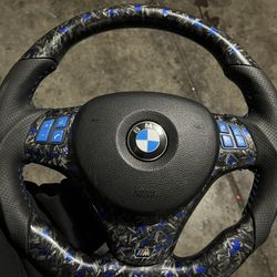 BMW E90 Carbon Fiber Steering Wheel 