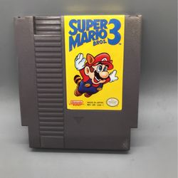 Super Mario Bros 3 Three Nintendo Entertainment System Game