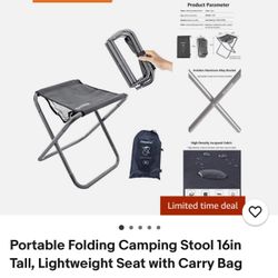 Shine Trip Simple Folding Stool Extra large