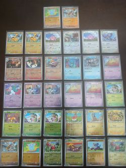 Pokémon gem 5 holo set