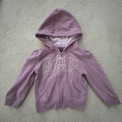 Size 3T Gap Toddler Girl Jacket with Hoodie