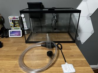 Fish Tank 10 Gallon Setup OBO