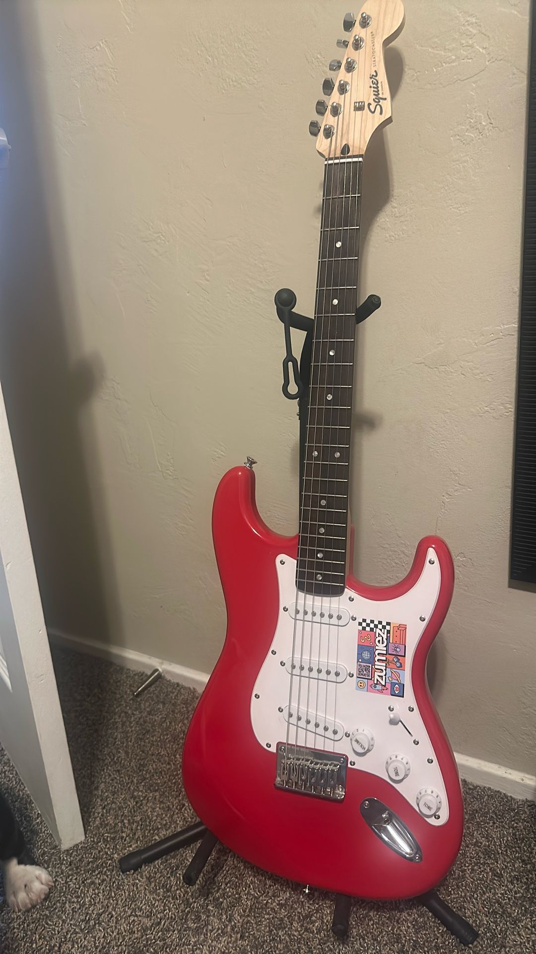 Electric Guitar And Amp